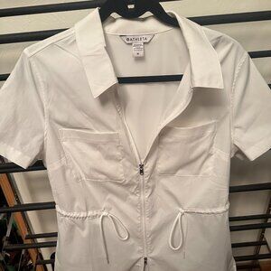 Athleta Cinch Top Womens Medium Advantage Bright White